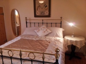 View of bedroom in Fuschia Cottage