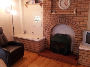 Lounge in Fuschia Cottage